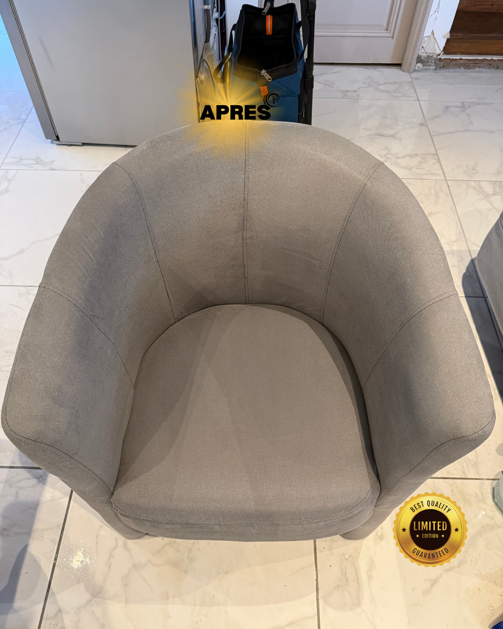 Apres Nettoyage professionnel fauteuil à domicile