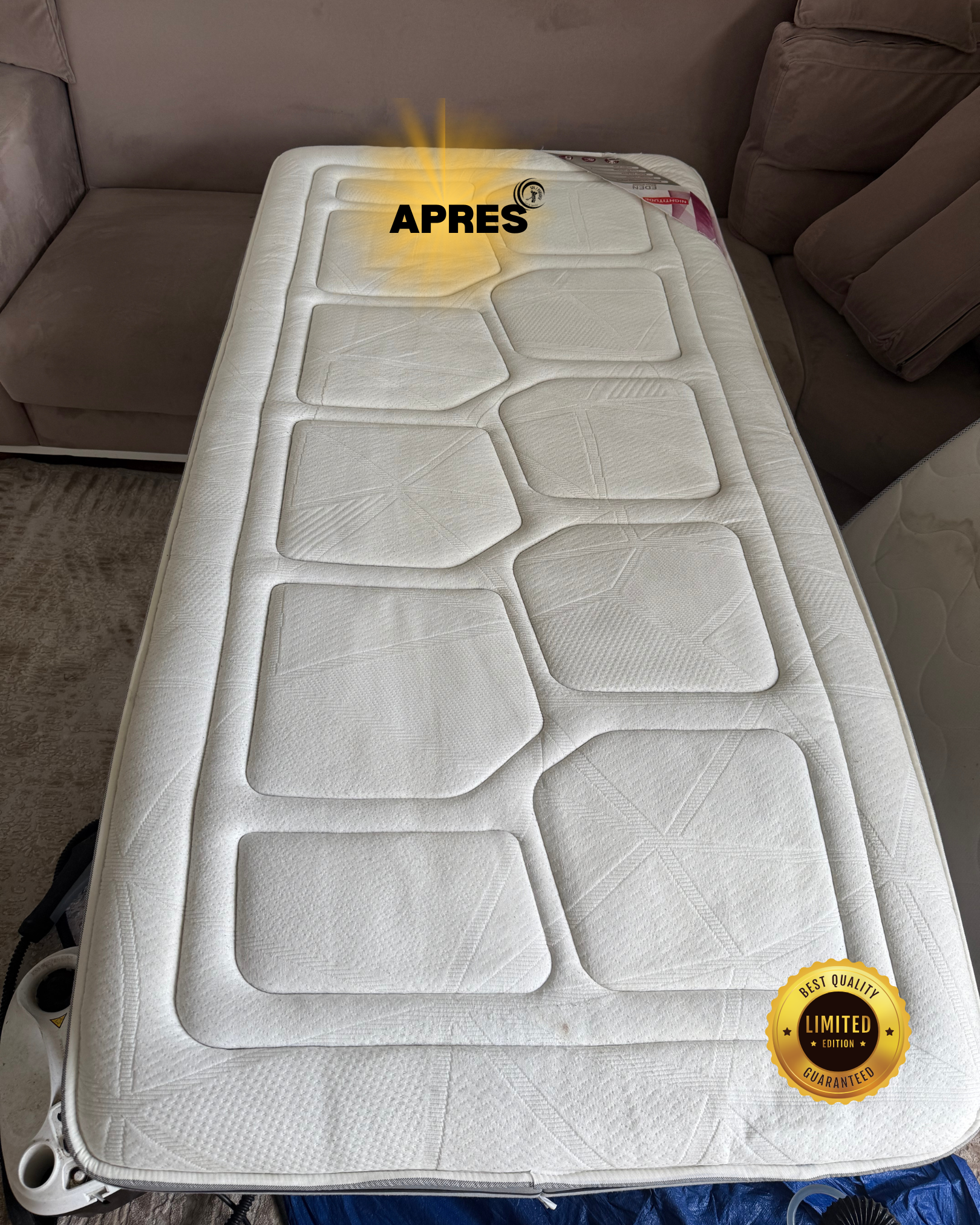 Matelas Après nettoyage à Cachan(94)