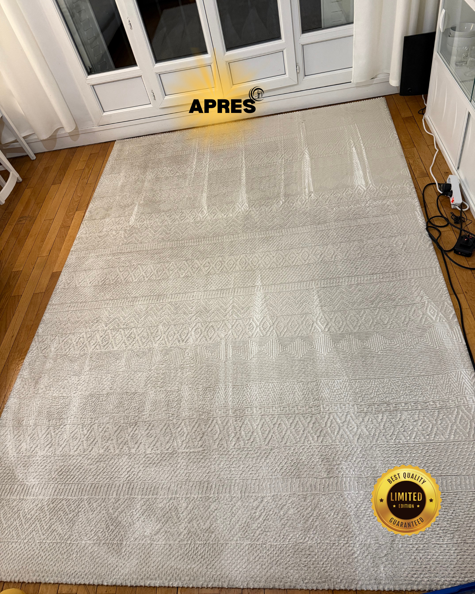 tapis propre après nettoyage à domicile à gentilly (94)