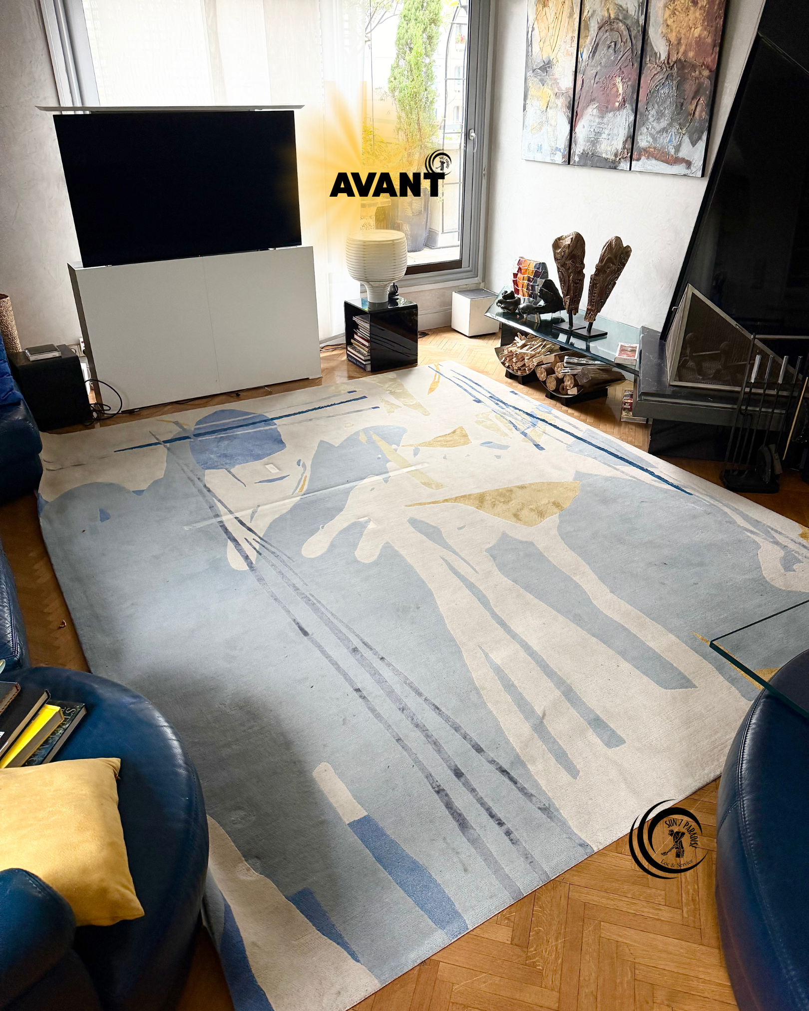 Avant Nettoyage Tapis à domicile (94)